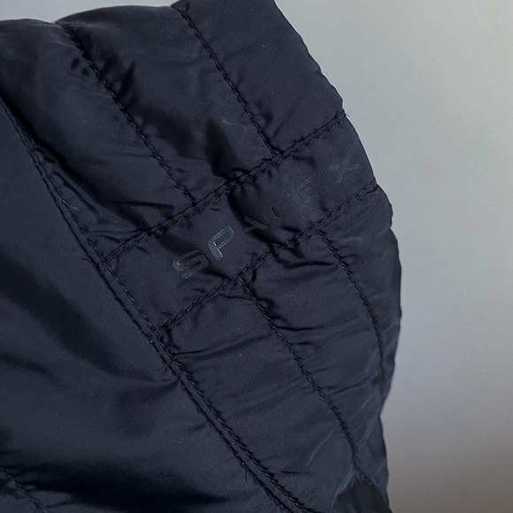 SpaceX Men's Black Gray Reversible Quilted Puffer Vest Outdoor Space Science XL - Picture 7 of 9